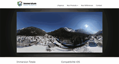 Desktop Screenshot of immersium.fr